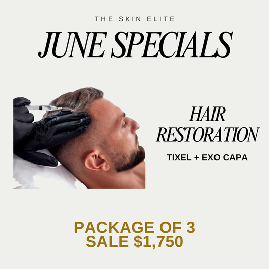Hair Restoration with Tixel + Exo Capa (pkg 3)